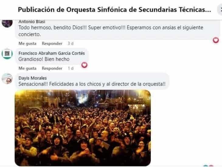 Ovacionan en Facebook al concierto Eterno Amor