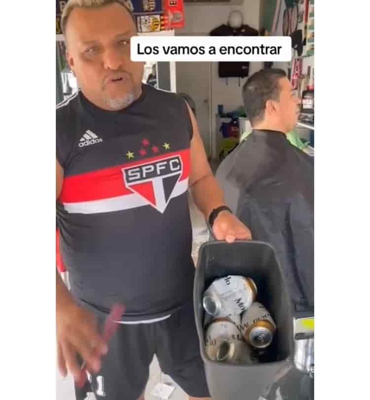 “El Huarache” denuncia robo a su barbería en Boca del Río; era peluquero de los Tiburones Rojos