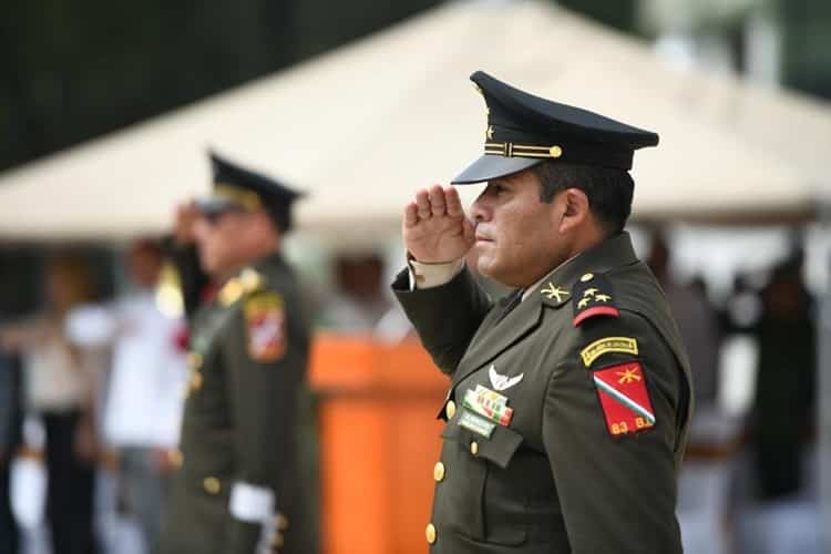 Rinde protesta Rodrigo Medina Miranda como Comandante del 83 Batallón Infantería