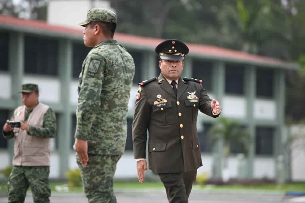 Rinde protesta Rodrigo Medina Miranda como Comandante del 83 Batallón Infantería