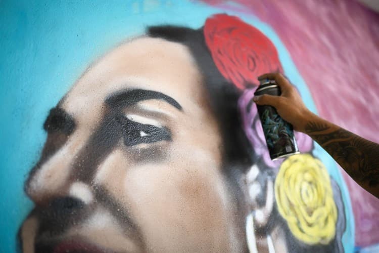 Buscan llenar de murales los espacios libres del Centro Histórico de Veracruz