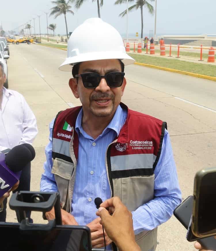 Estrena malecón de Coatzacoalcos asta monumental, ¡invirtieron 6 mdp! (+Video)