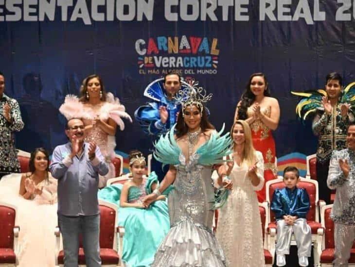 Fue presentada oficialmente la Corte Real del Carnaval de Veracruz 2023