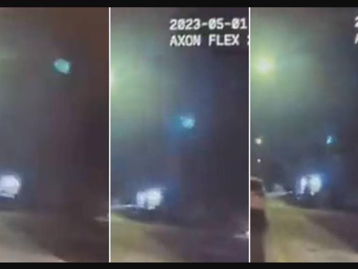 Las Vegas: Policía ve un OVNI y todo queda capturado en video