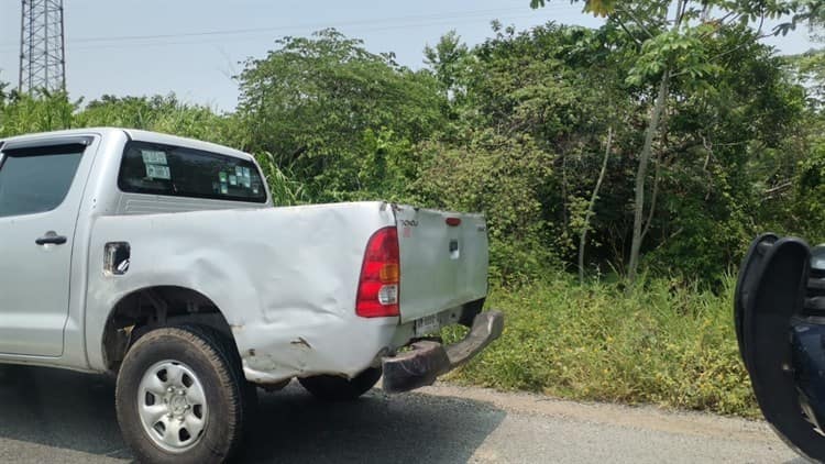 Recuperan unidad robada con lujo de violencia en Ixhuatlán del Sureste (+Video)