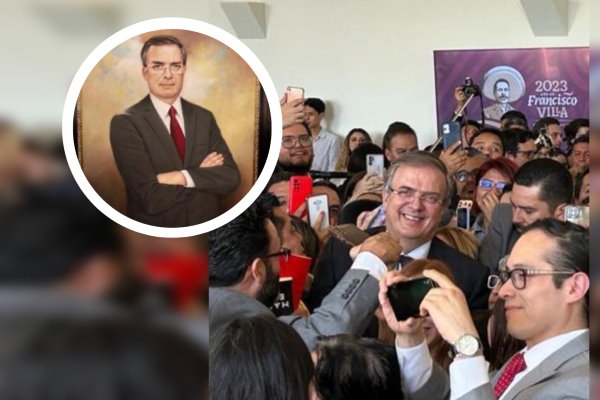 Con mariachi, despiden a Marcelo Ebrard de cargo en la SRE; buscará la presidencia(+Video)