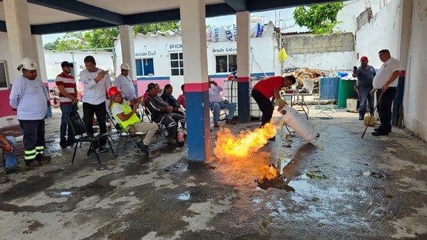 Imparten curso el Uso y manejo del Gas LP en Úrsulo Galván