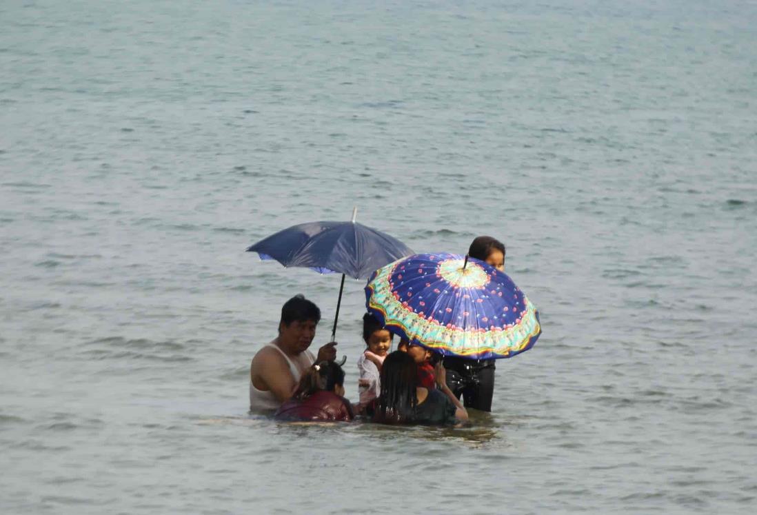 Calor en el sur de Veracruz supera los 41 grados