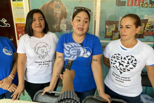 Playeras con causa en Minatitlán ¡Buscan seguir rescatando cachorros! (+Video)