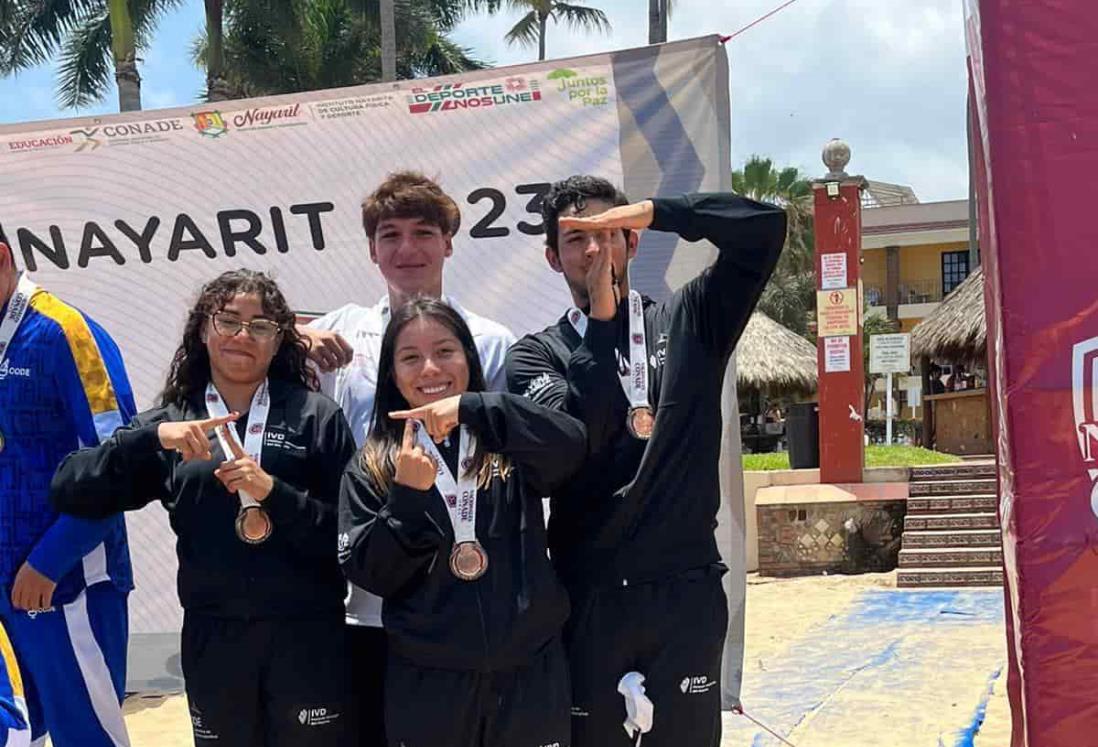 Logra Veracruz bronce en aguas abiertas