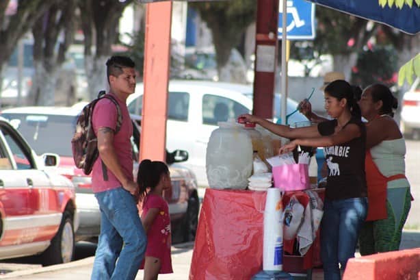 Las Choapas alcanzó una sensación térmica de 45 °C este lunes