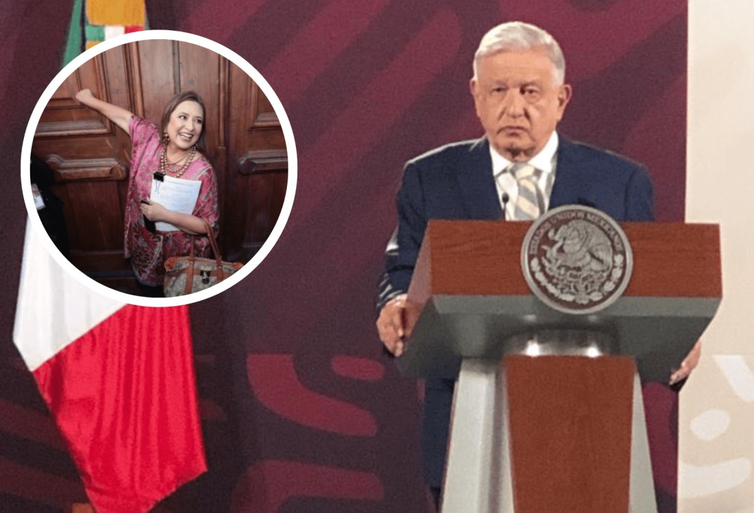 “No quiero hablar mucho de eso”: AMLO tras intención de Xóchitl Gálvez de ingresar a Palacio Nacional