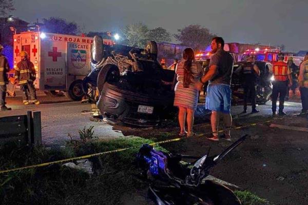 Así fue el trágico choque donde murió una niña en el km 13.5 de Veracruz