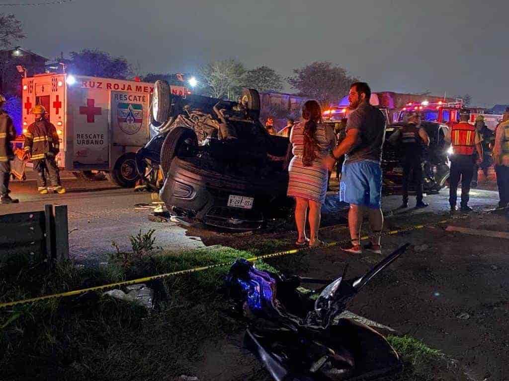 Así fue el trágico choque donde murió una niña en el km 13.5 de Veracruz