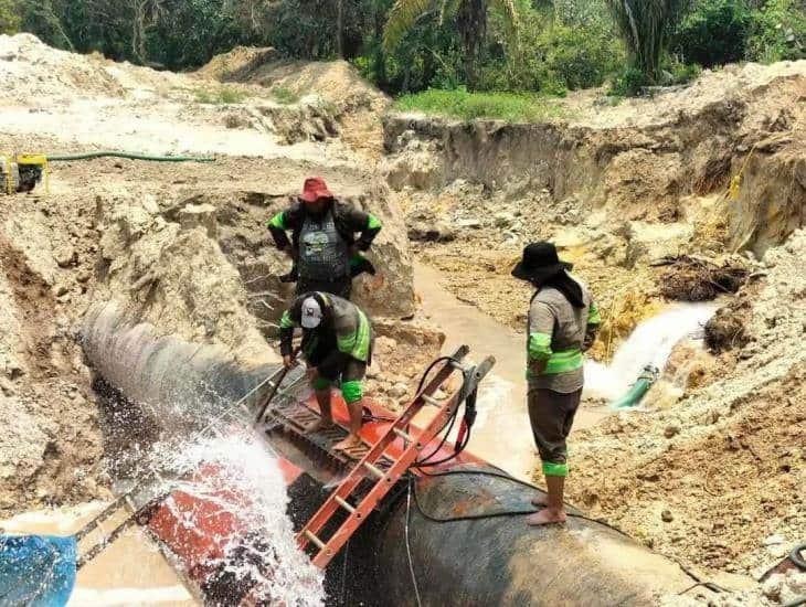 Suministro de agua en Coatzacoalcos se reactivará el miércoles