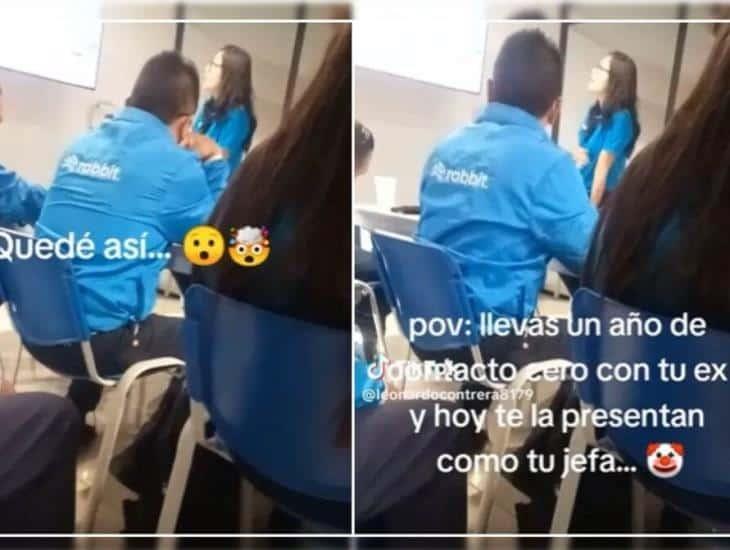 Acude a una junta de trabajo y se entera que su ex es su nueva jefa 