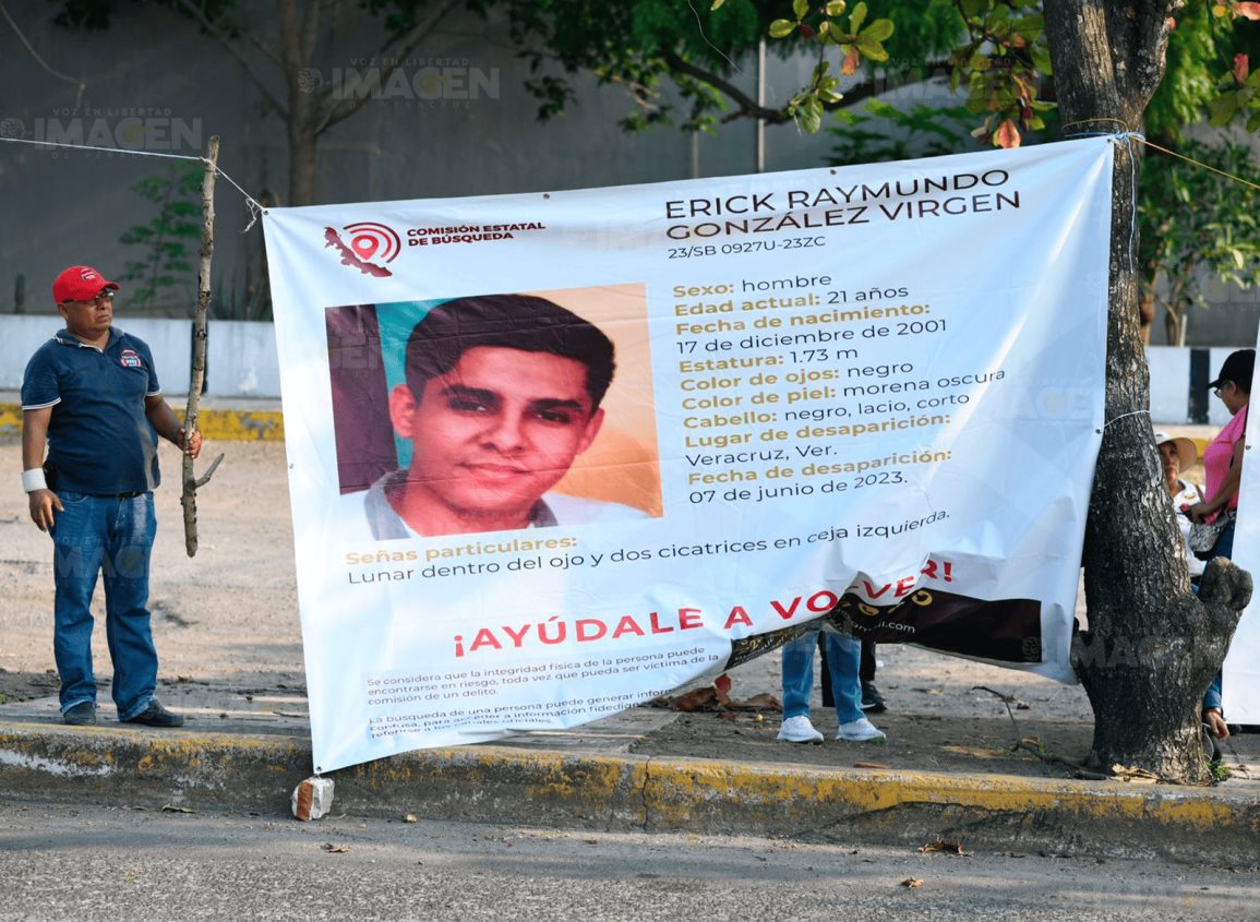 ¿Qué avances hay del caso? una semana sin rastro de Erick en Veracruz