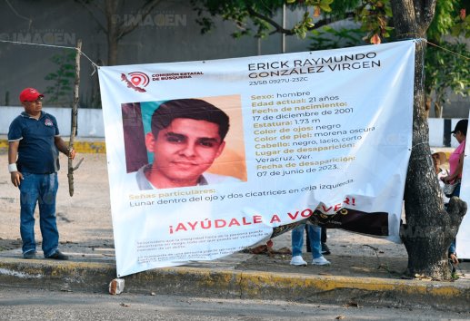 ¿Qué avances hay del caso? una semana sin rastro de Erick en Veracruz