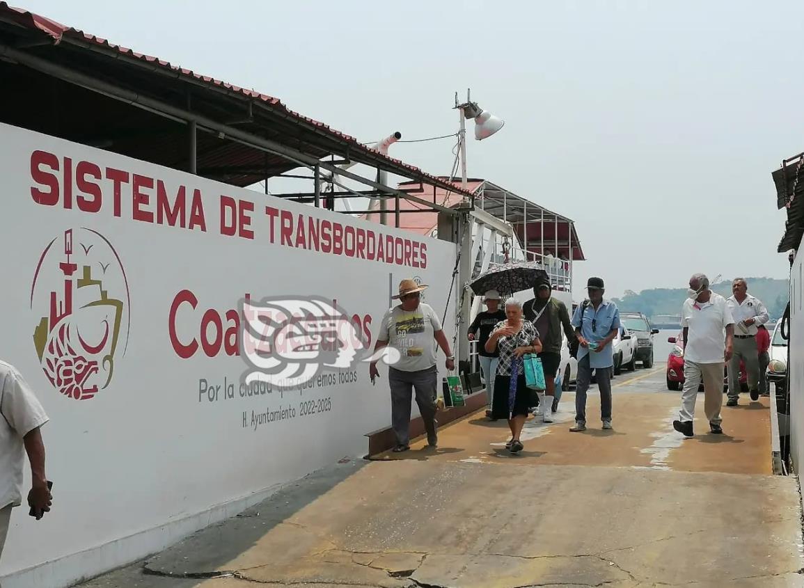 Con dos transbordadores activos, aumentó flujo de pasajeros en Coatzacoalcos