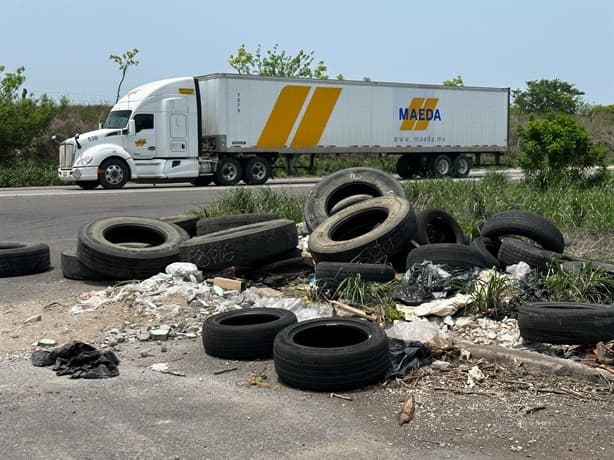 Libramiento del Km 13.5; zona de riesgo invadida por la mancha urbana en Veracruz