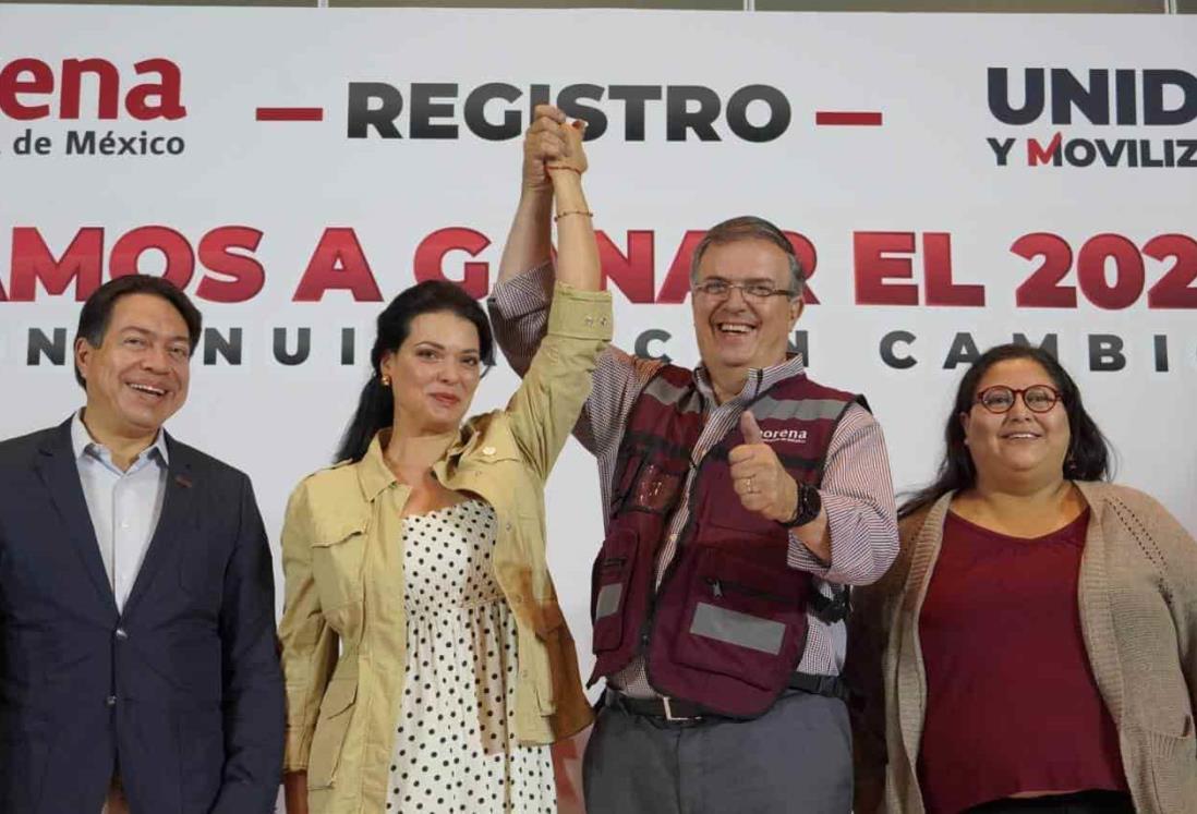 Marcelo Ebrard, primero en registrarse como aspirante a candidatura de Morena