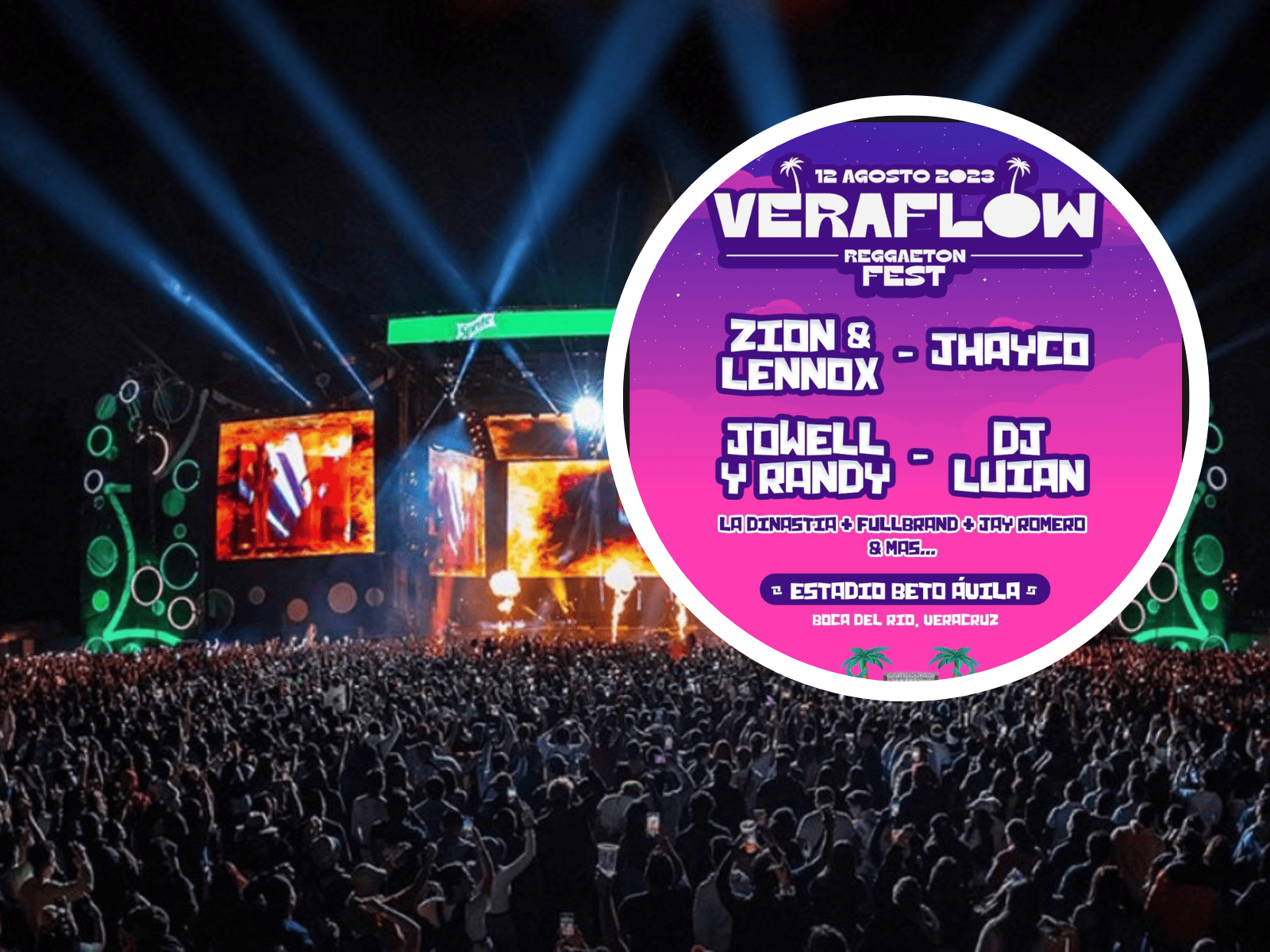 Inicia la venta de boletos para el Veraflow Reggaetón Fest 2023