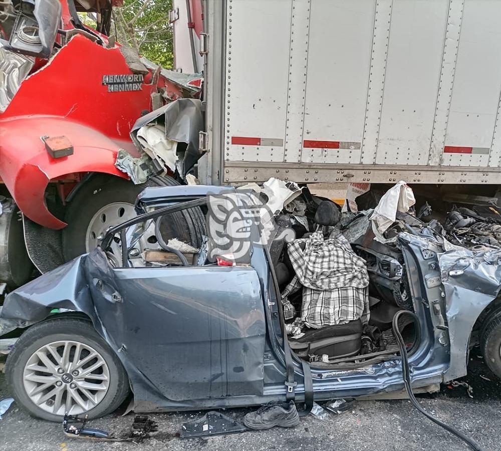 Identifican a víctima de mortal choque en autopista del sur de Veracruz; era joven arquitecto de Cuernavaca