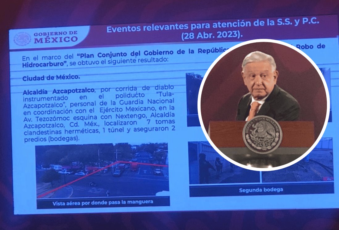 AMLO exhorta a denunciar casos de huachicol