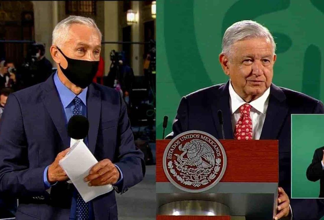 No dijo cuánto gana; AMLO responde a Jorge Ramos con gráfica de homicidios