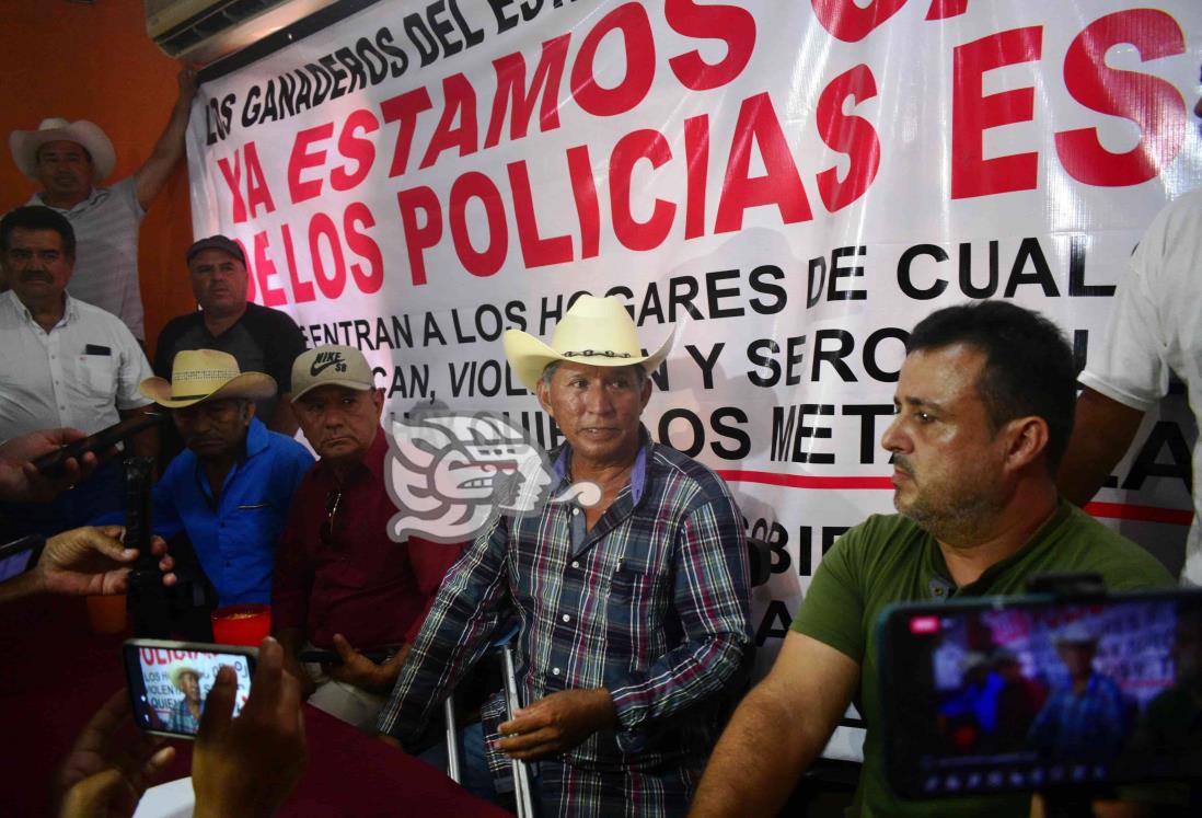 Tras destrozos en rancho y detención arbitraria, ganaderos de Chinameca truenan contra SSP (+video)