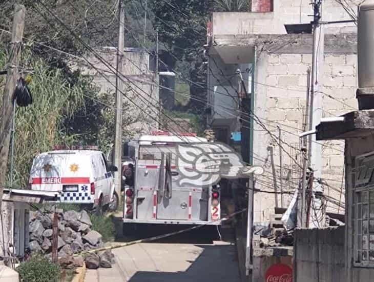 Arde en llamas casa en Banderilla; recolector de reciclaje pierde la vida calcinado