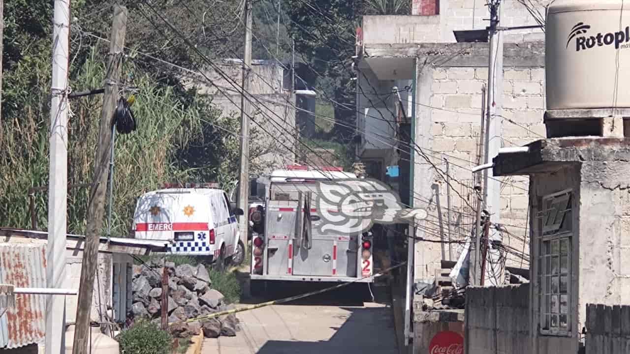 Muere recolector de reciclaje calcinado en incendio de domicilio en Banderilla