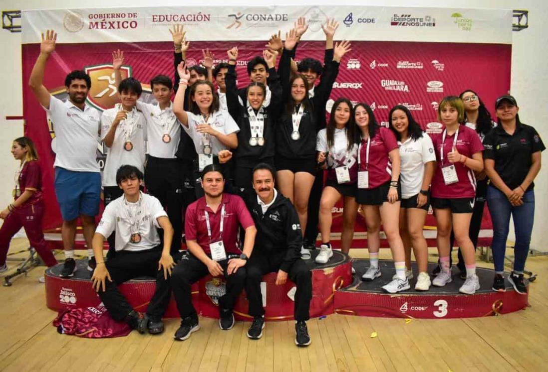 Obtiene Veracruz bronce en squash