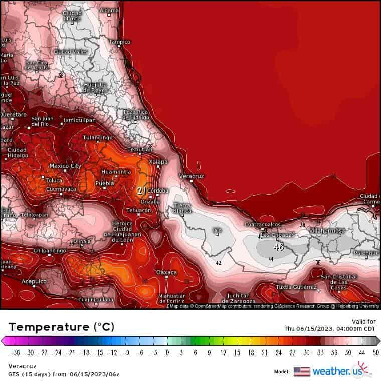 Ola de calor: Estos municipios de Veracruz llegarán a los 43 grados