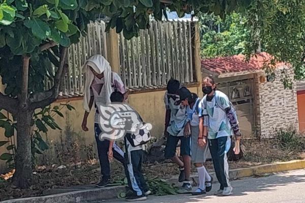 Sin suspensión de clases en Jáltipan ; ante ola de calor