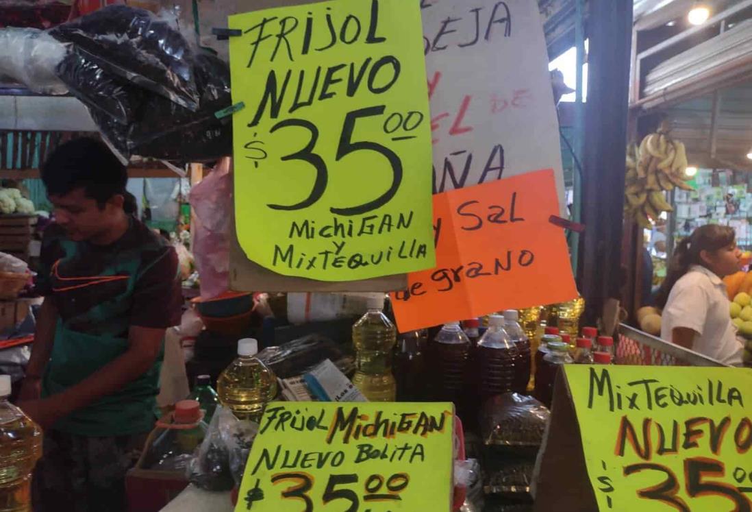 Bajan precios de productos de la canasta básica en mercados de Veracruz