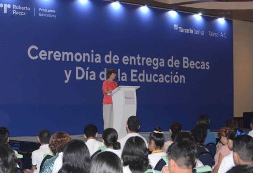 Premia TenarisTamsa la excelencia académica con 369 becas a estudiantes