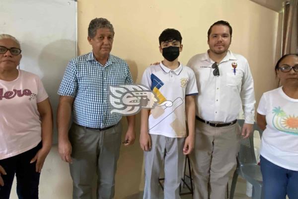 Valentín Reyes, de Minatitlán, preseleccionado para Olimpiada Nacional de Matemáticas (+Video)