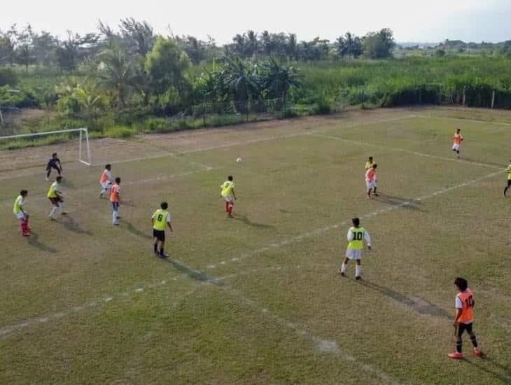 Hay talento futbolístico en Nanchital