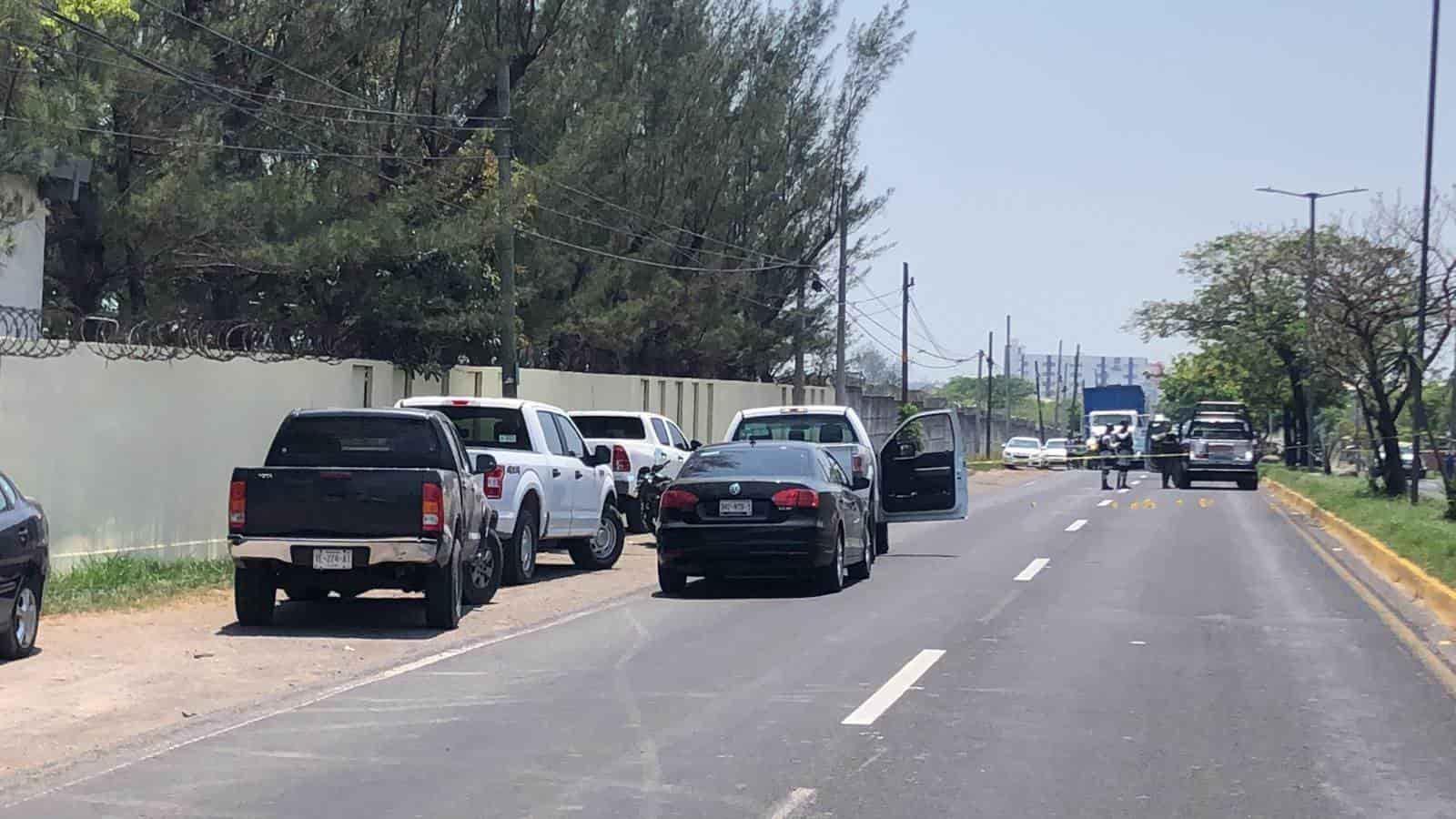 Muere policía tras balacera en Las Bajadas, en Veracruz (+Video)