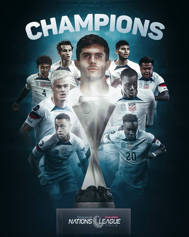 Estados Unidos es campeón de la Concacaf Nations League