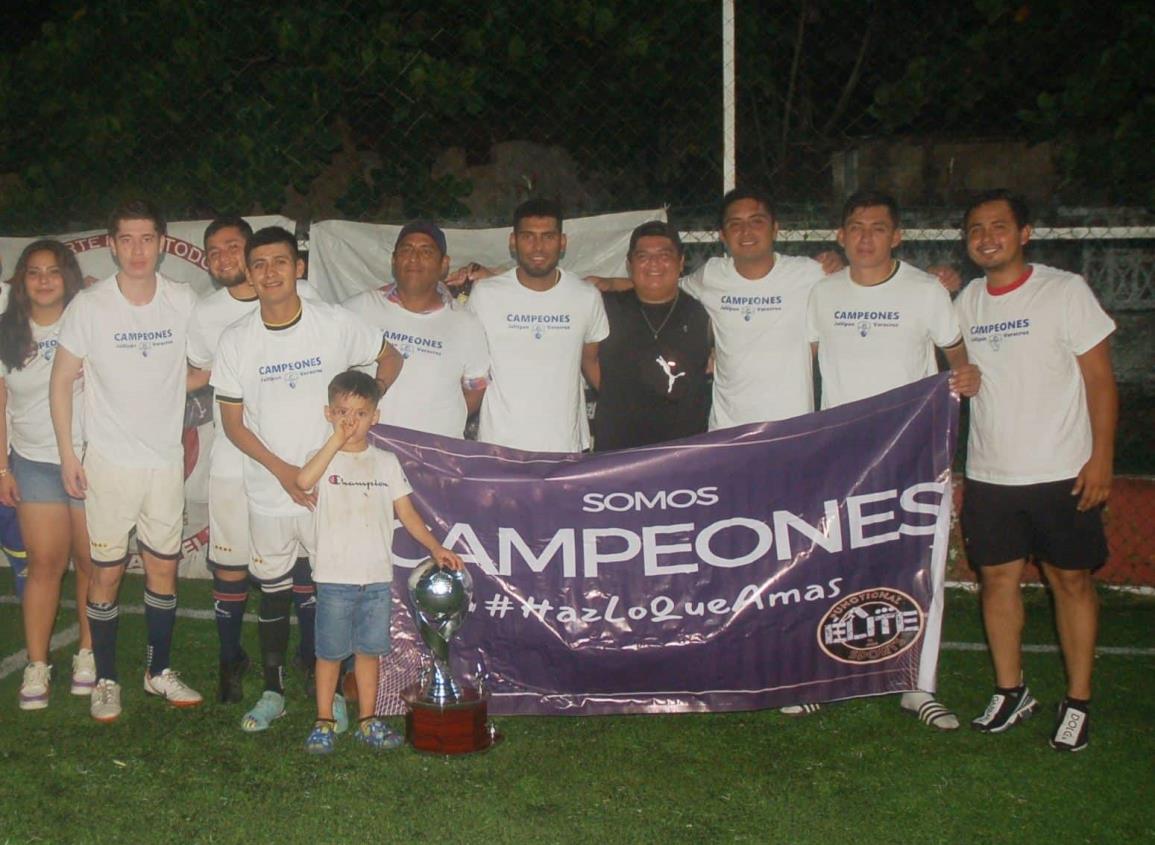 Ya hay campeón en el futbol 7 Premier de Jáltipan