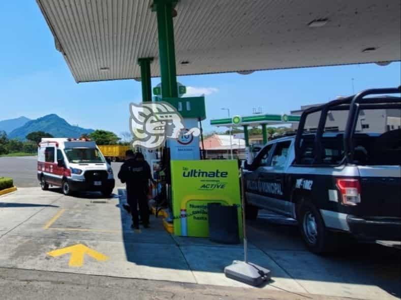 Asaltan a empleado de gasolinera en Fortín