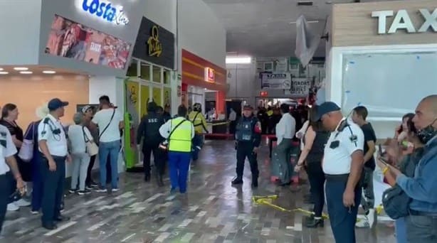 Se registra balacera en la Central Camionera del Sur, en Taxqueña (+Video)