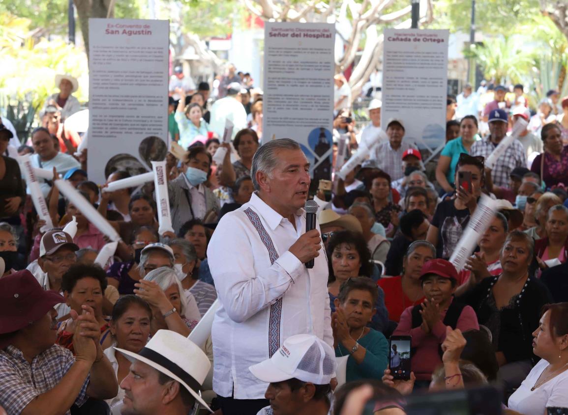 Juntos sector empresarial y gobierno para generar crecimiento: Adán Augusto