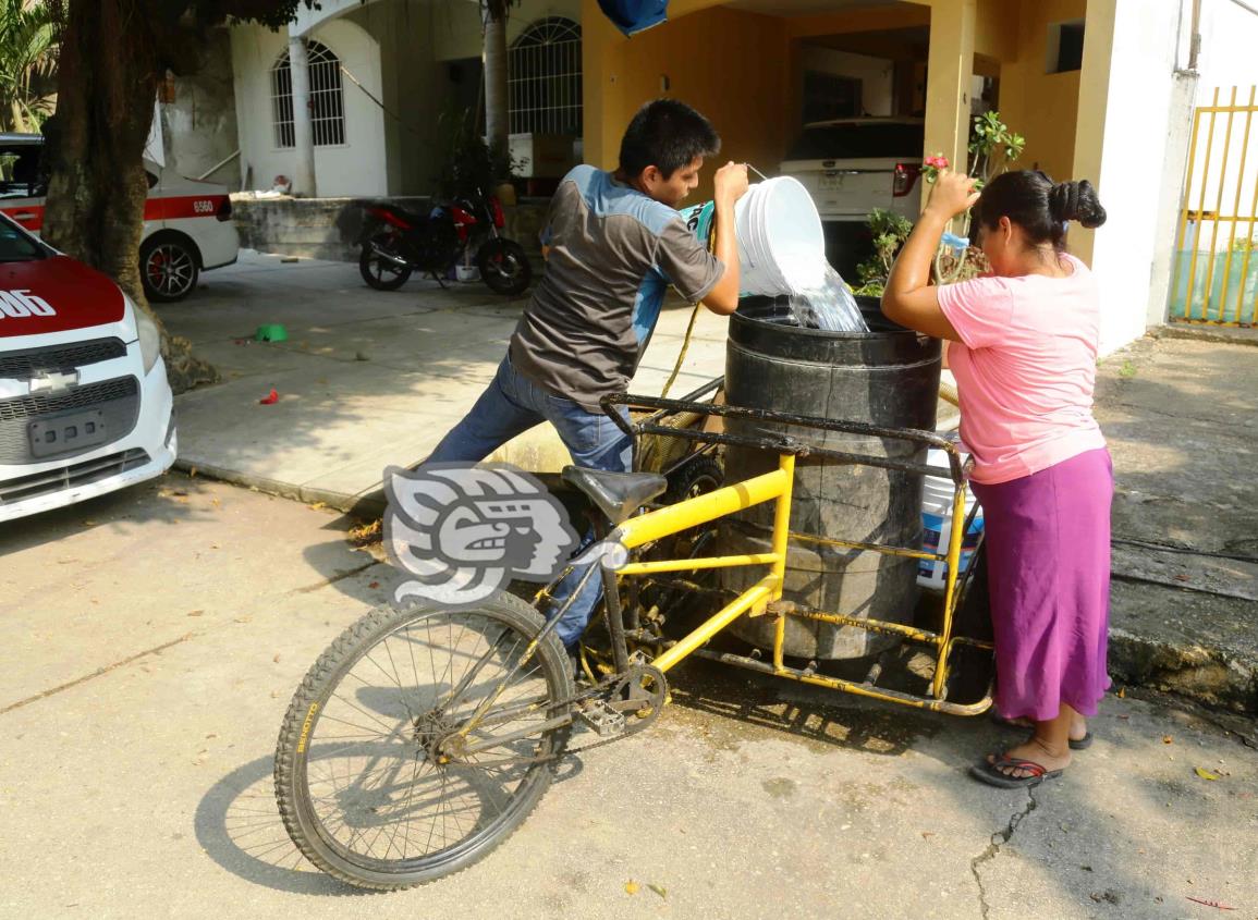 ¿Hasta cuando? Interminable crisis del agua en Coatzacoalcos; espera CMAS que lluvias alimenten al Yurivia