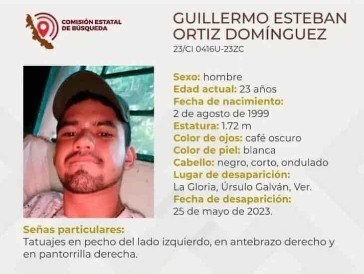 Guillermo Esteban lleva casi un mes desaparecido en Úrsulo Galván