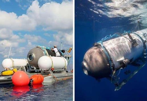Esperanza a flote: encuentran señales de vida del submarino que da tour al Titanic