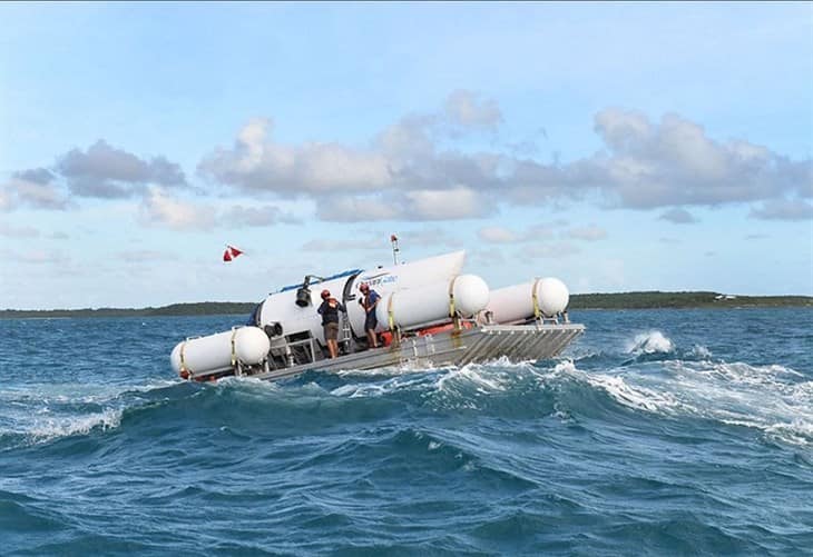 Equipos de rescate del submarino del Titanic detectan ruidos bajo el agua; sigue la búsqueda