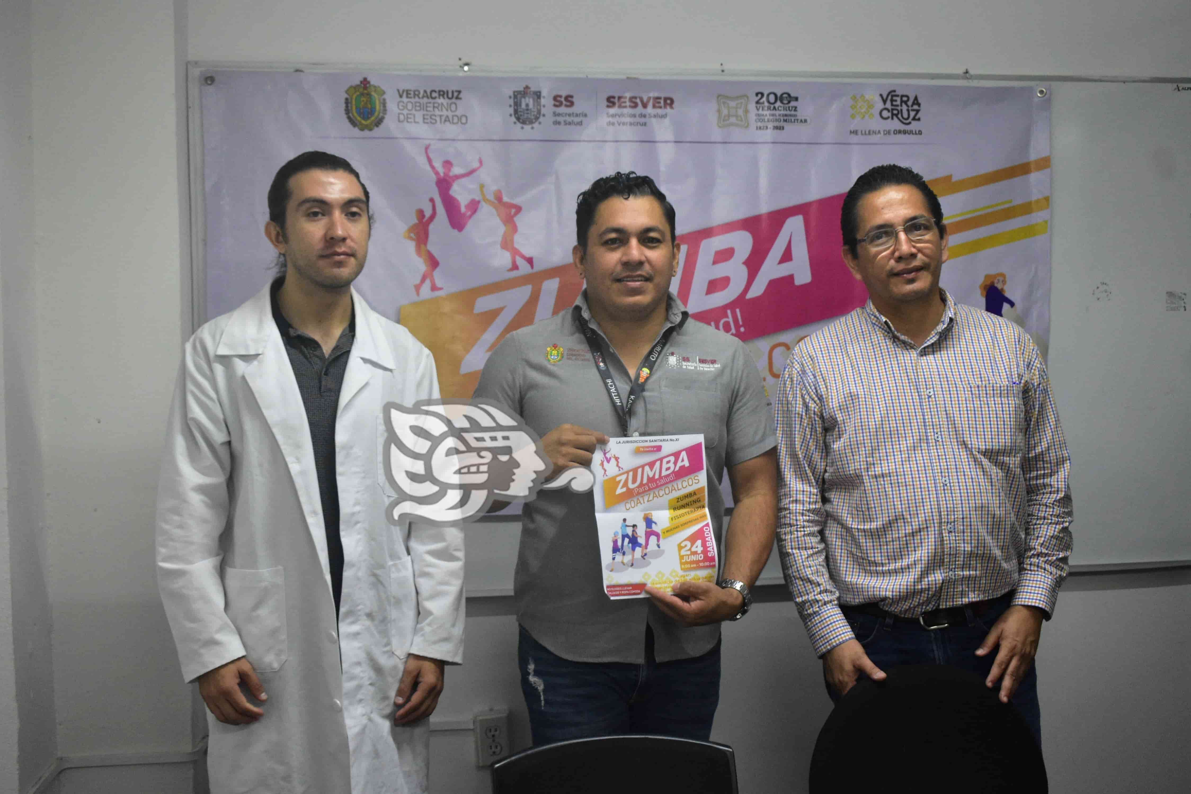 Invita Jurisdicción Sanitaria XI a Zumba para tu salud